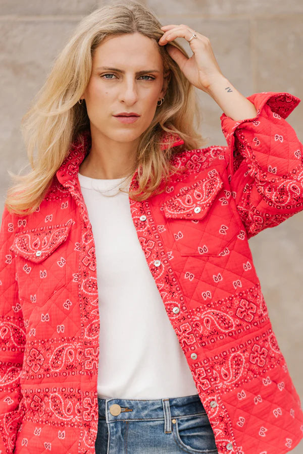 Bandana Quilted Jacket
