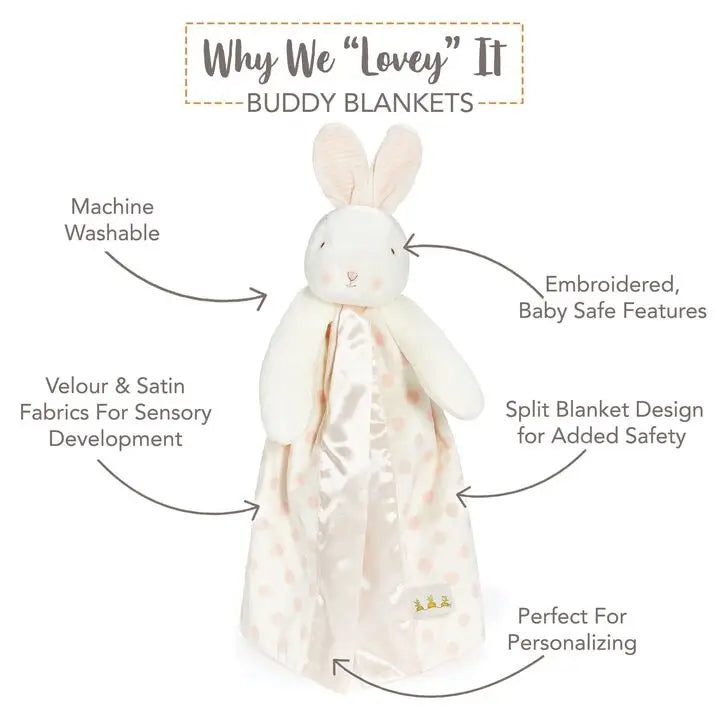 Blossom Bunny Dot Blanket