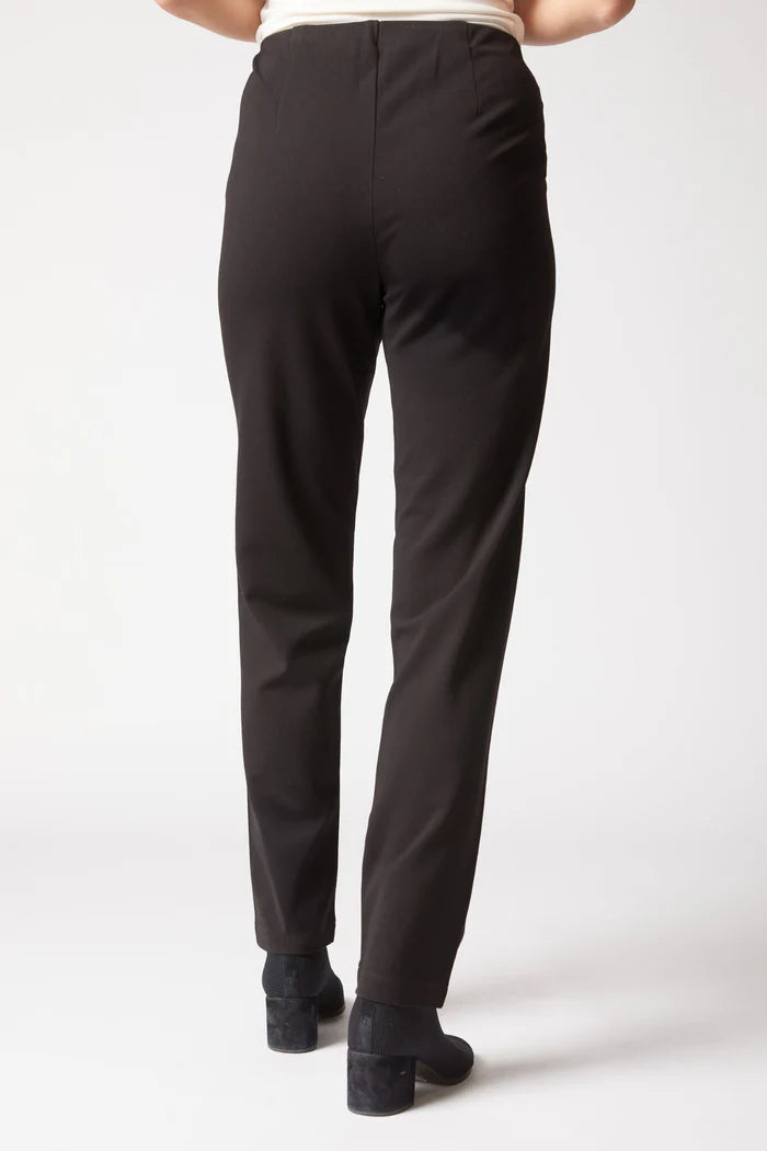 Luxe Ponte Straight Pant Black
