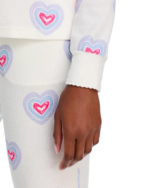 Peace & Love Pajama Set