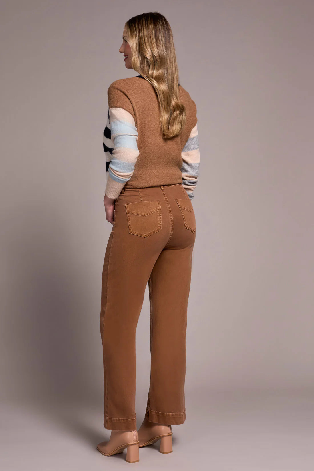 Comfort Stretch Wide Leg Pants