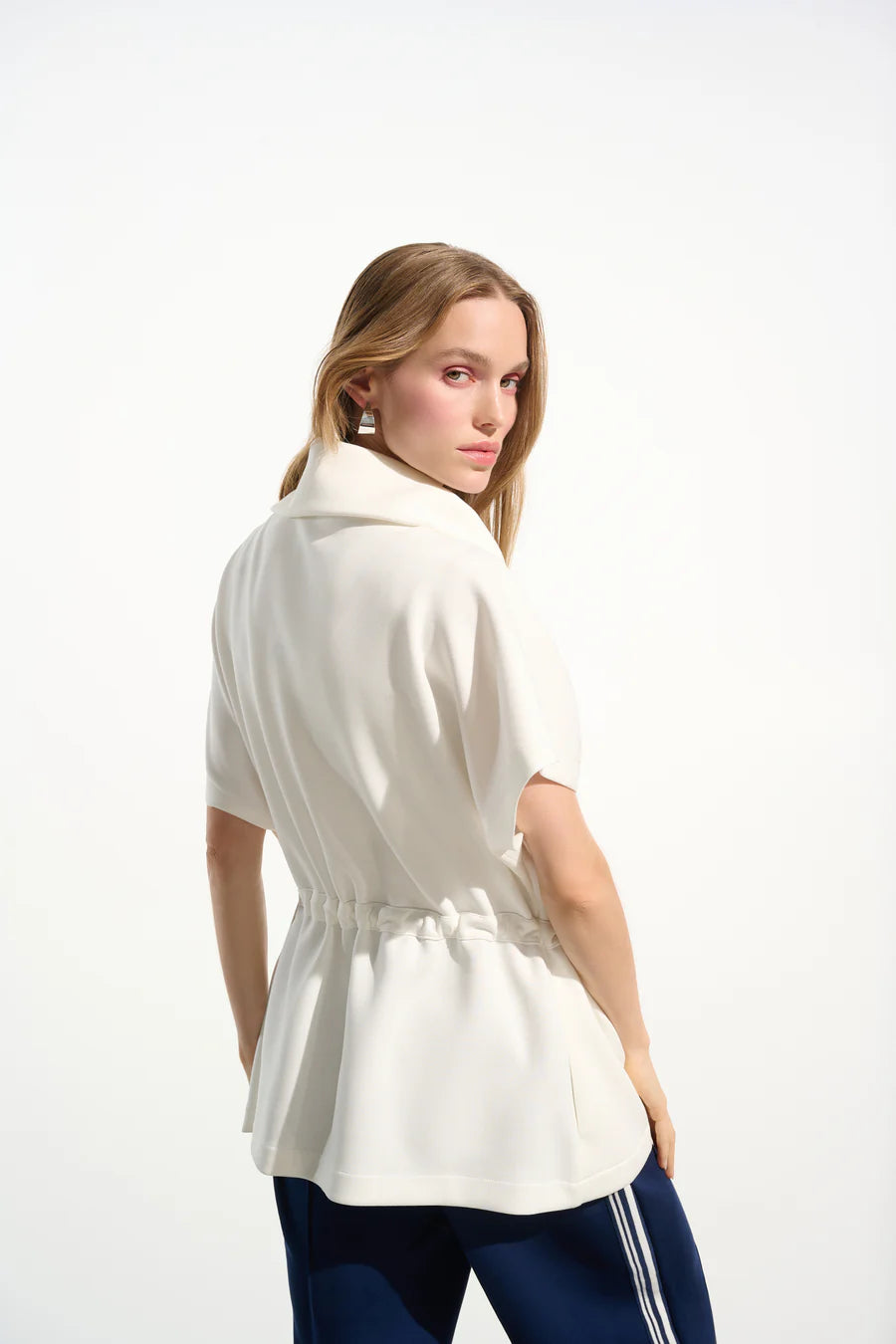 Joseph Ribkoff Boxy Jacket With Drawstring