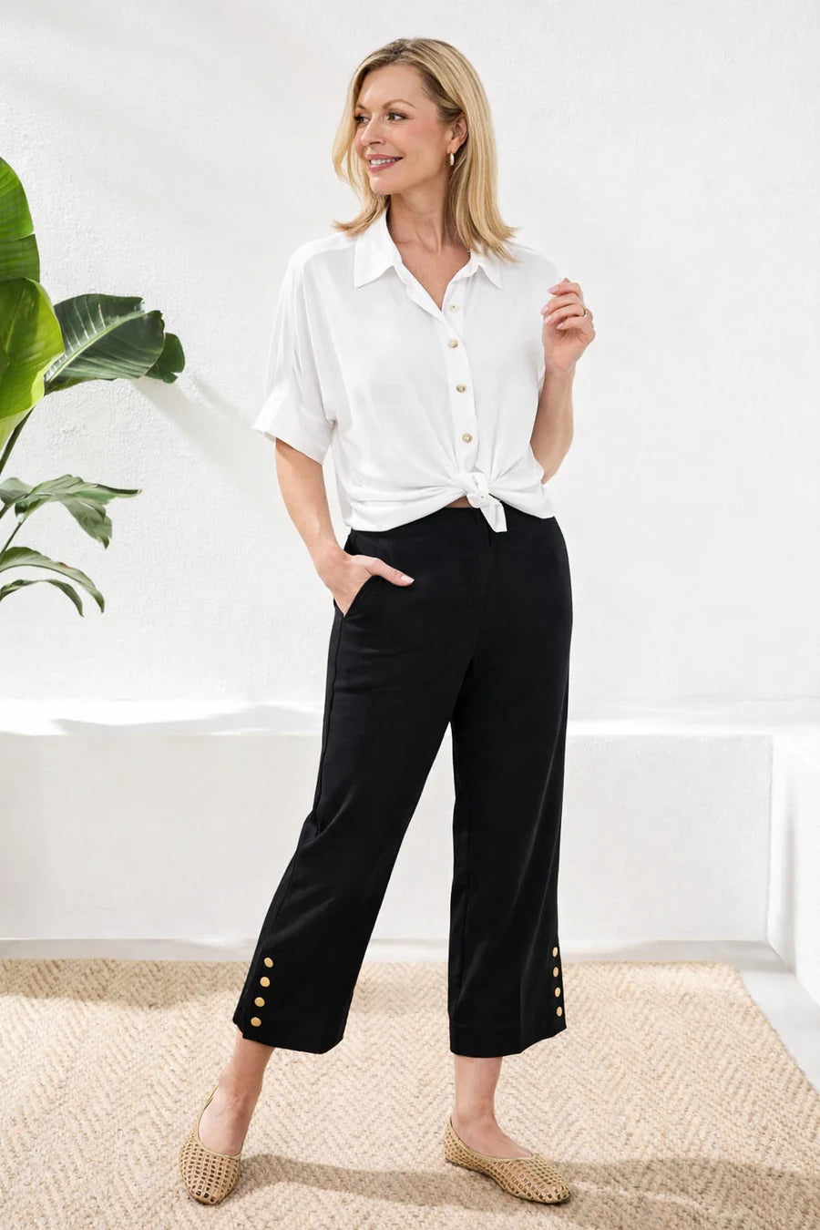 Flatten It Capri blk