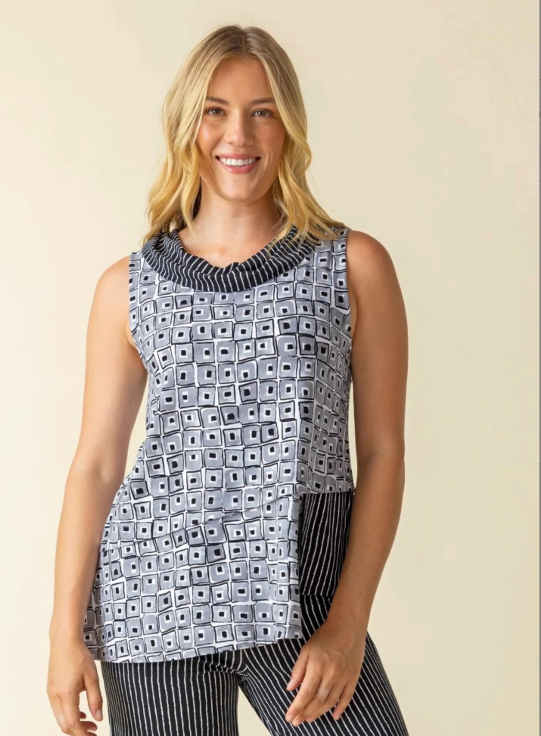 Seaside Stroll Cowl Top