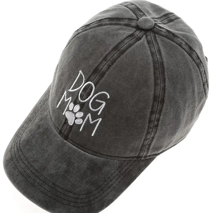 Dog Mom Baseball Cap (3 colors)