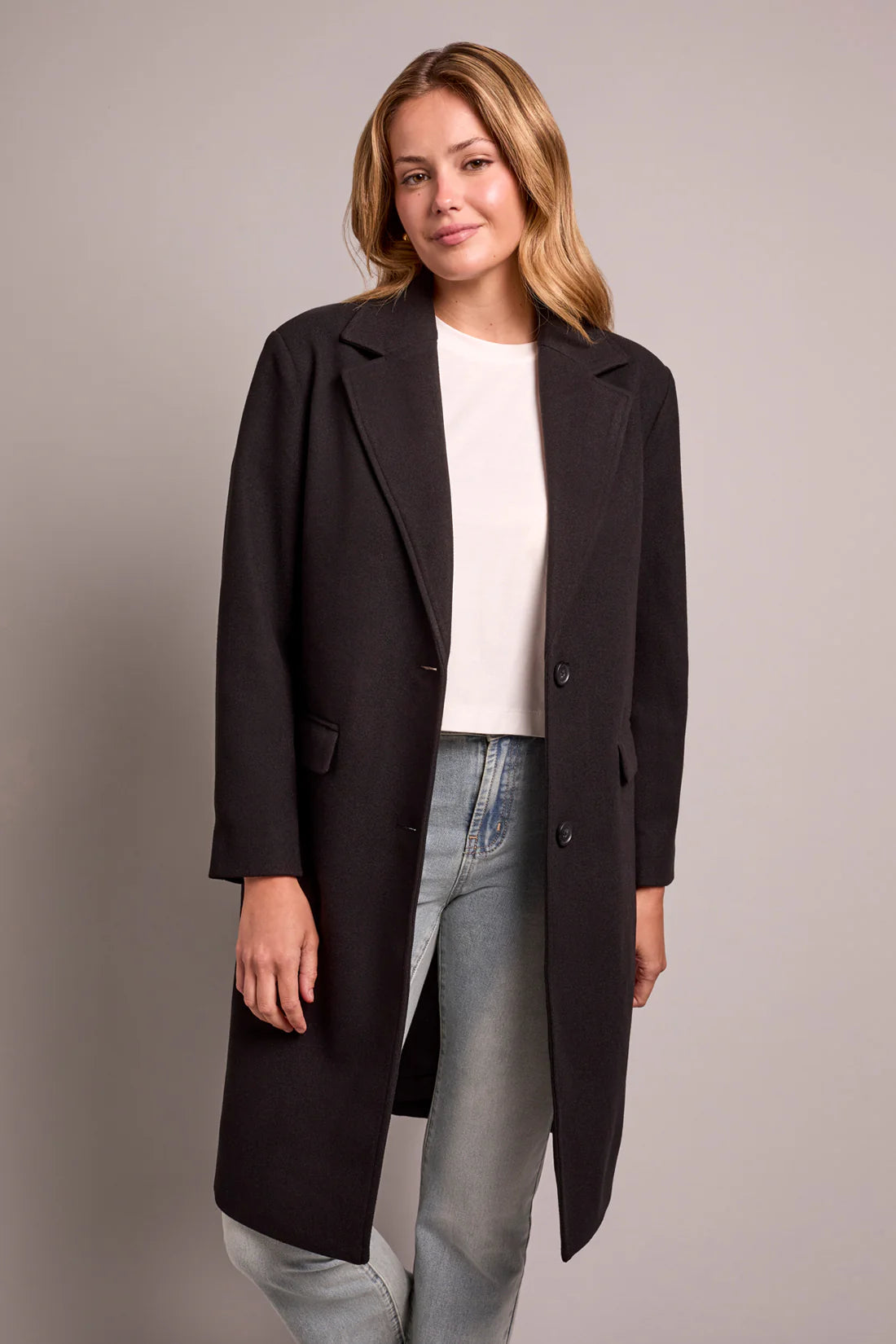 Ultra-Soft Knit Coat