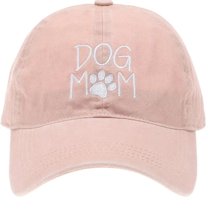 Dog Mom Baseball Cap (3 colors)