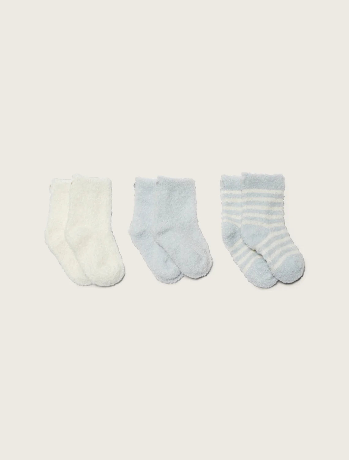 Barefoot Dreams Baby Socks set of 3 (2 colors)