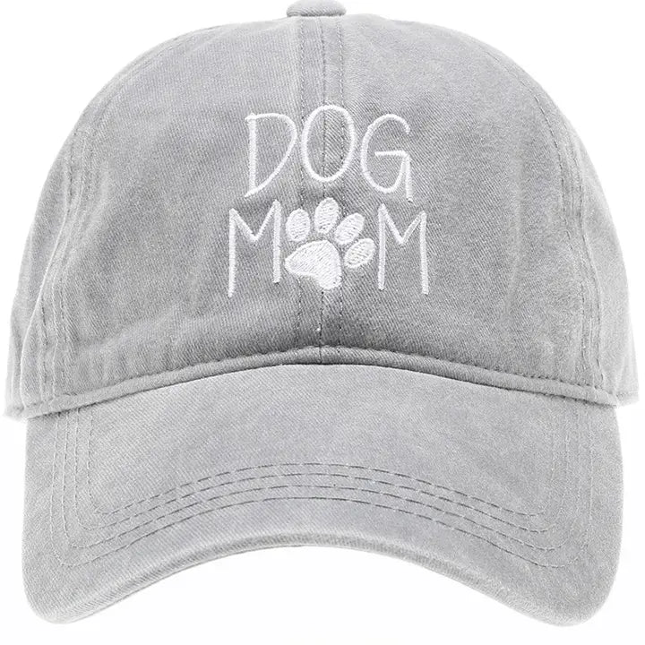 Dog Mom Baseball Cap (3 colors)
