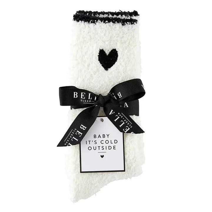 “Love you more!” Cozy Socks