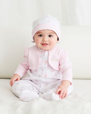 Mayoral Baby Bunnies Footie & Hat