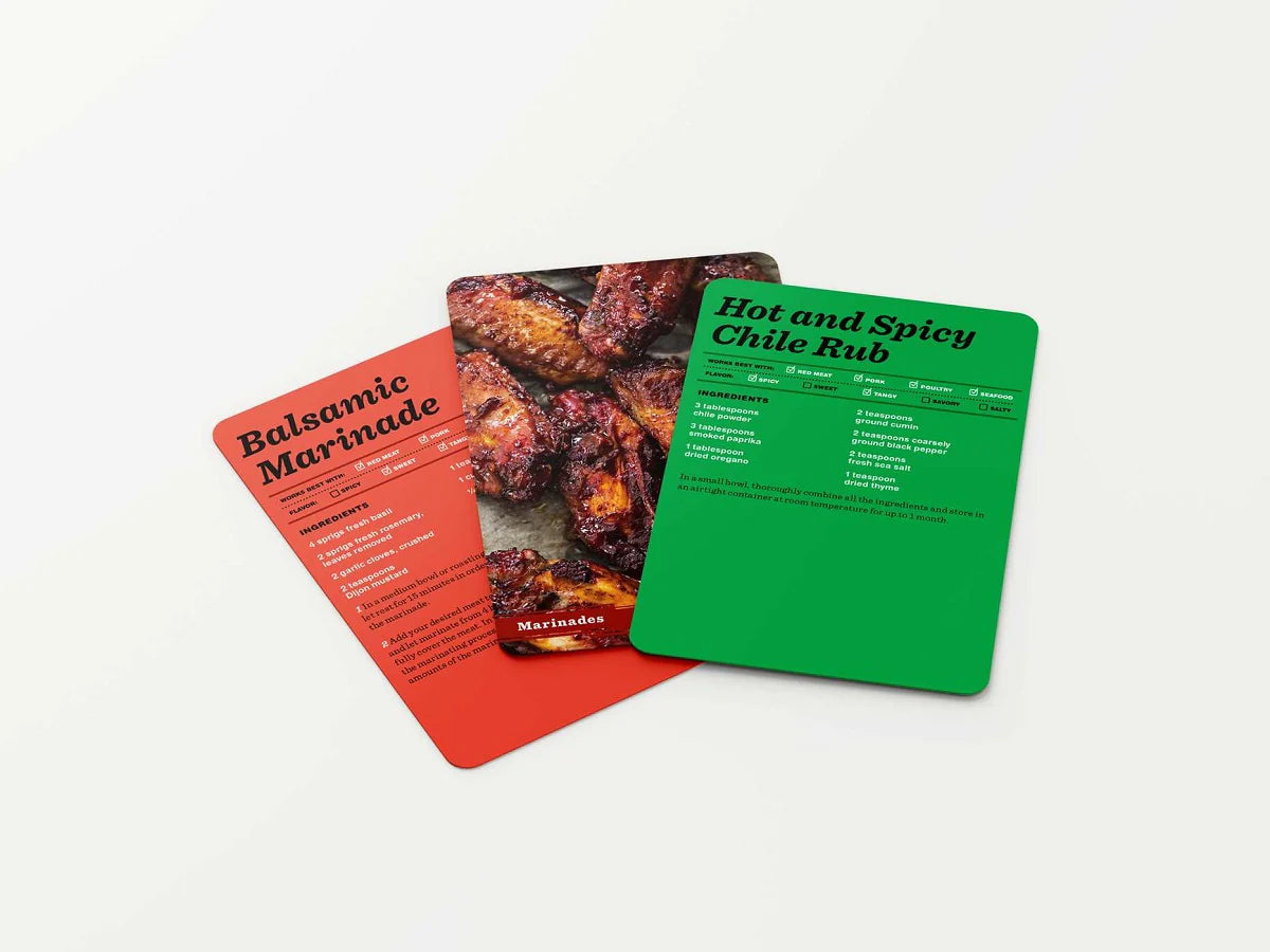 Rubs Recipe Cards