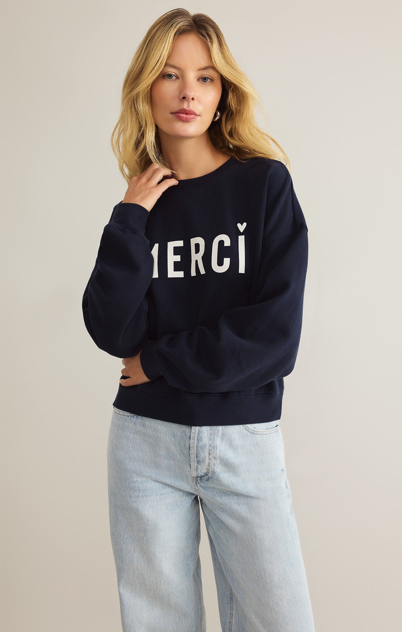 First Date Sweatshirt Eclipse