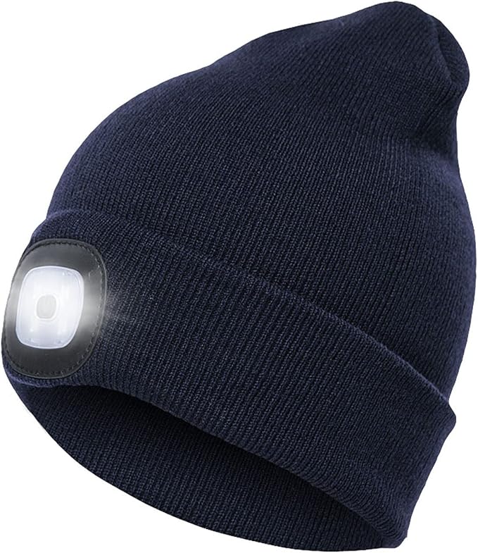 DM Night Scope Rechargeable LED Beanie (3 colors 🔴⚫🔵)