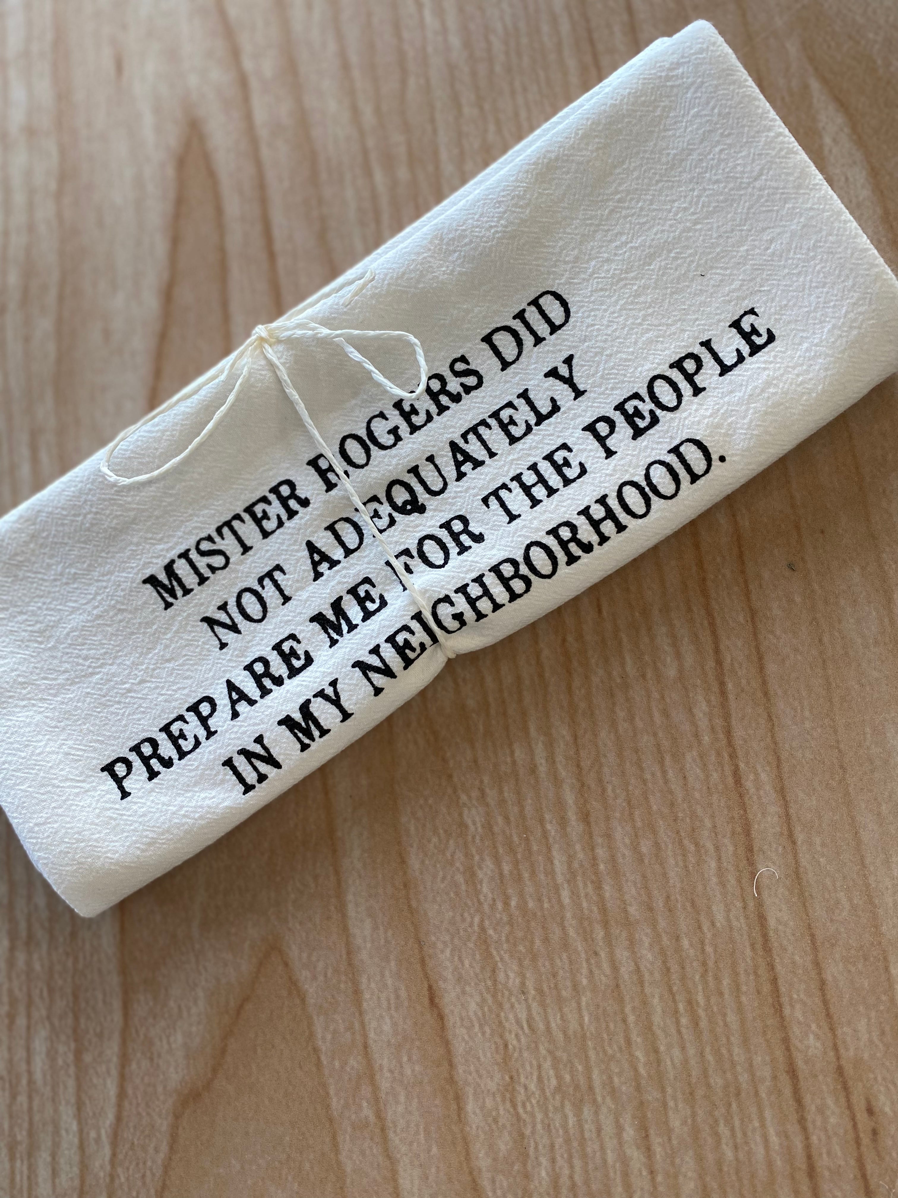 Mister Rogers Kitchen Towel