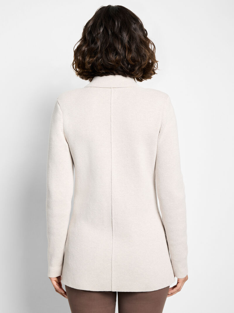 Elegant Knit Blazer