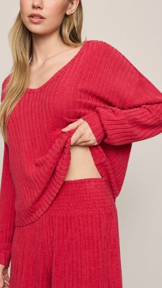 Z Supply Silky Rib Lounge Set