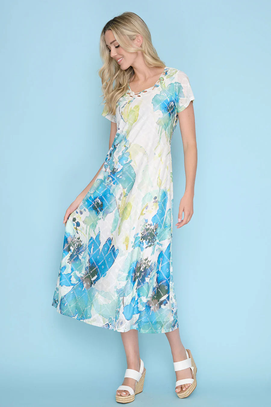 Sea Breeze Knit Dress