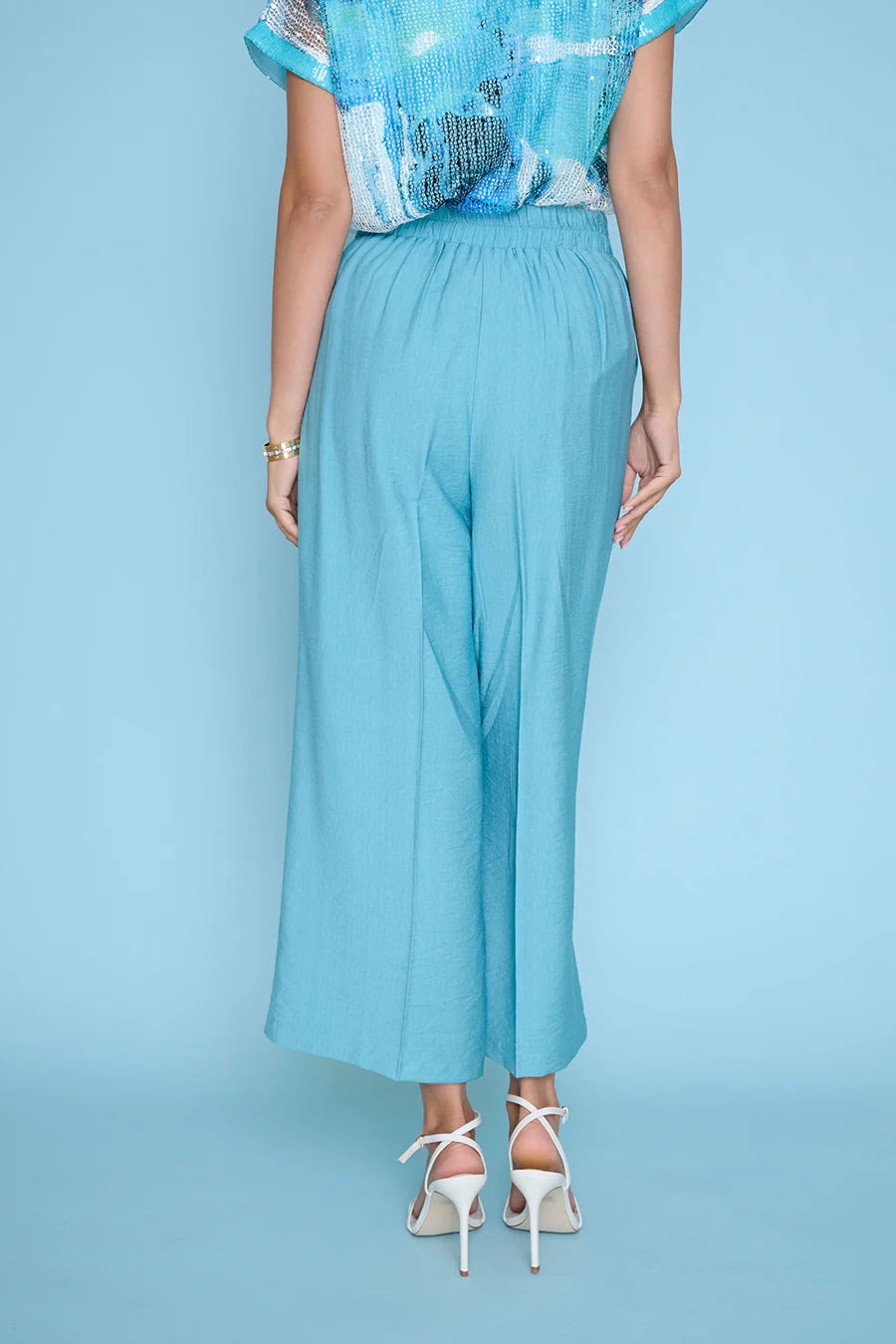 Blue Lagoon Cropped Pant