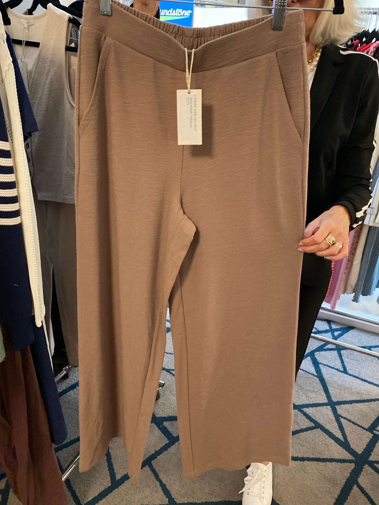 Andre Wide Leg Pant milkshake