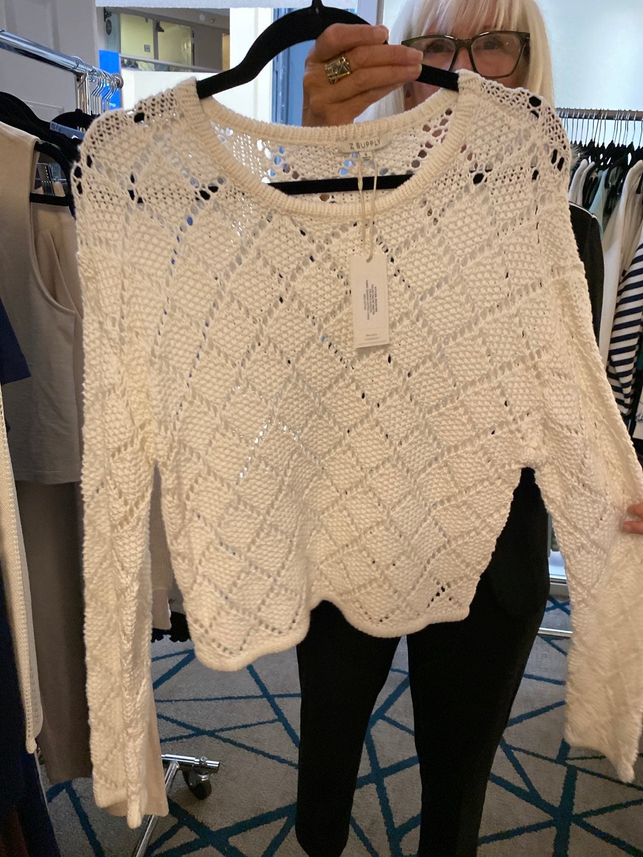 Hullen Crochet Sweater