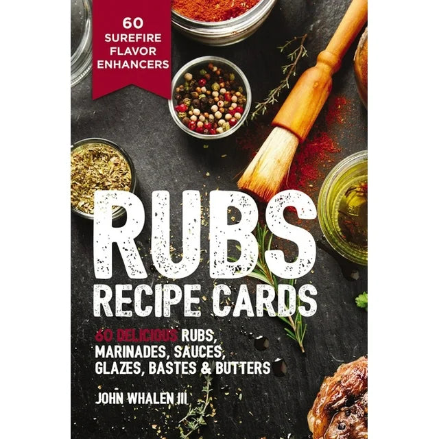 Rubs Recipe Cards