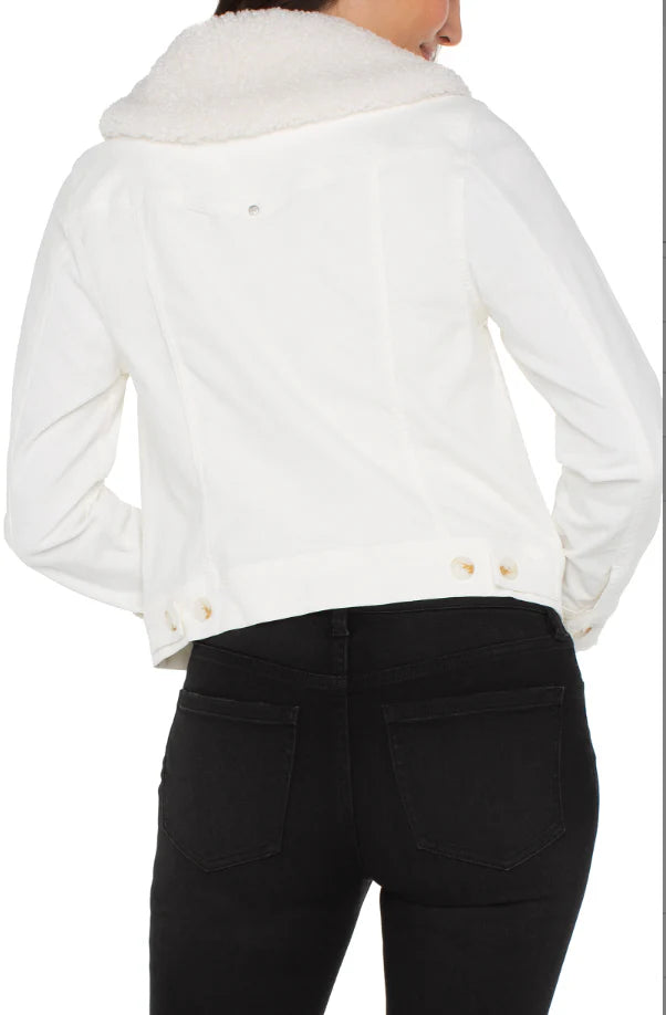 Faux Shearling Trucker Jacket