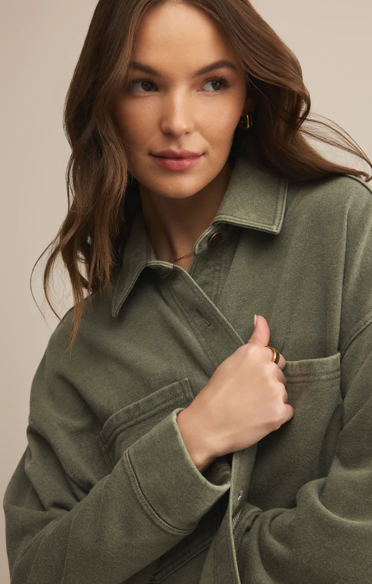 All Day Cropped Knit Jacket