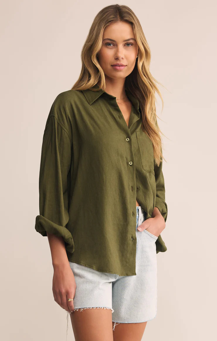 Alphie Button Up