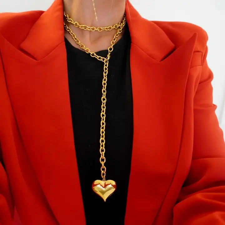 Wrapped in Love Heart Necklace