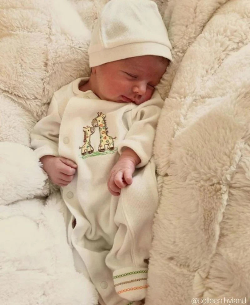 Giraffe Footie & Hat