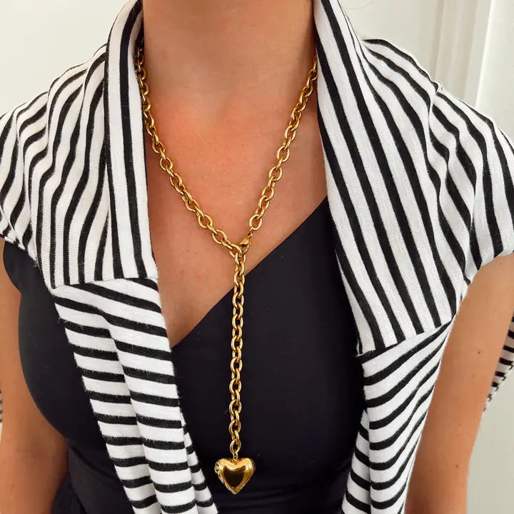 Love Abounds Heart Necklace