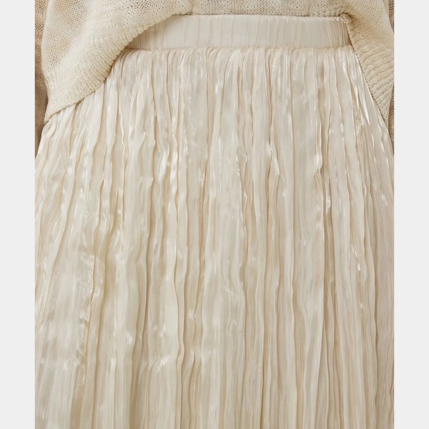 Esqualo Pleated Skirt - OLIVIA'S
