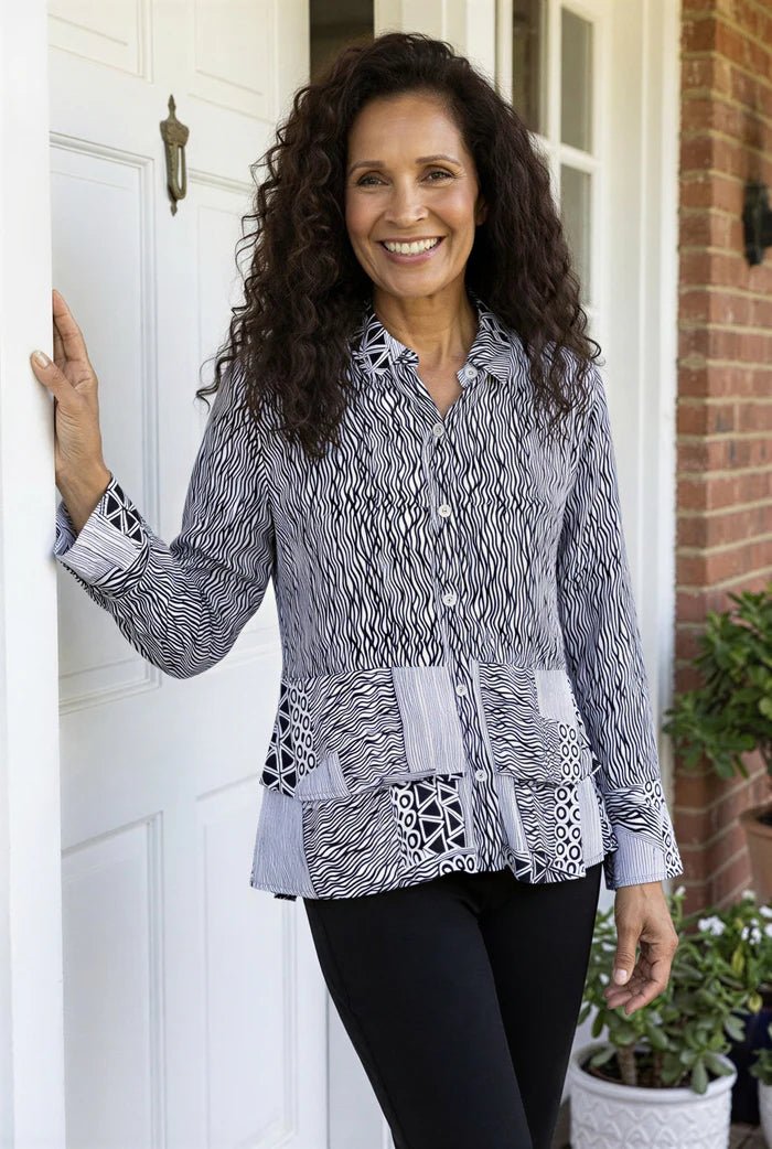 Habitat Bali Breeze Flounce Shirt - OLIVIA'S