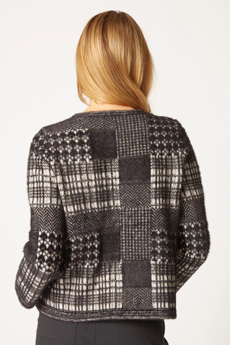 Habitat Plaid Patchwork Cardigan - OLIVIA'S