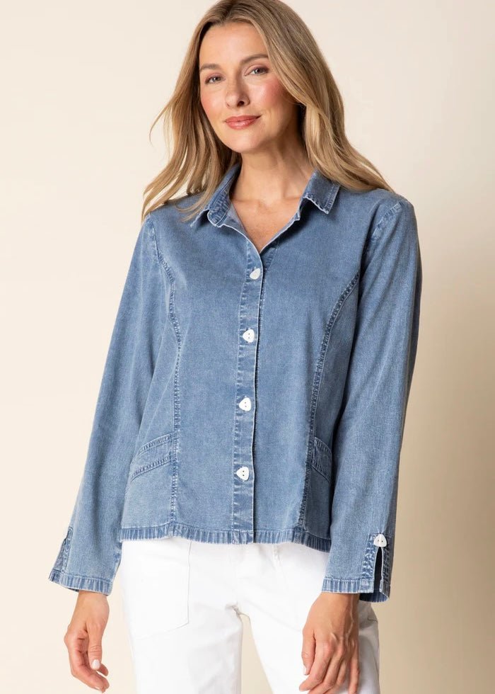Habitat Stretch Denim Cafe Shirt - OLIVIA'S
