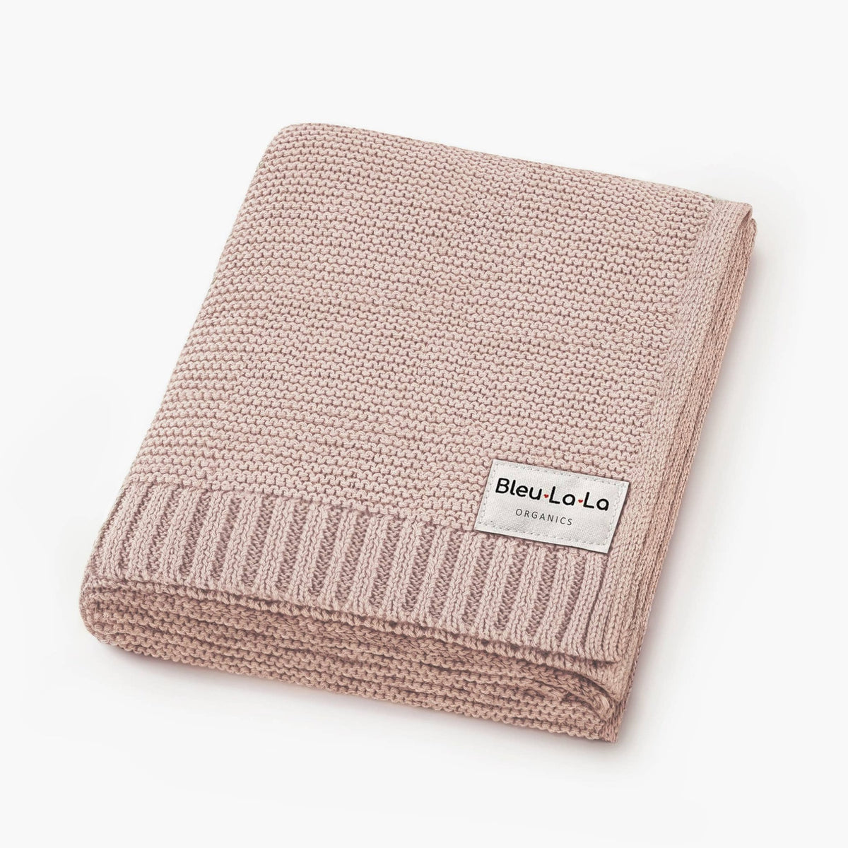 Heritage Knit 100% Organic Cotton Swaddle Baby Blanket - OLIVIA'S