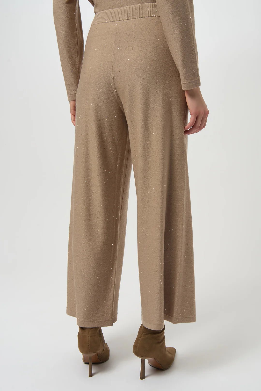 Joseph Ribkoff Sequined Sweater Knit Pant - OLIVIA'S