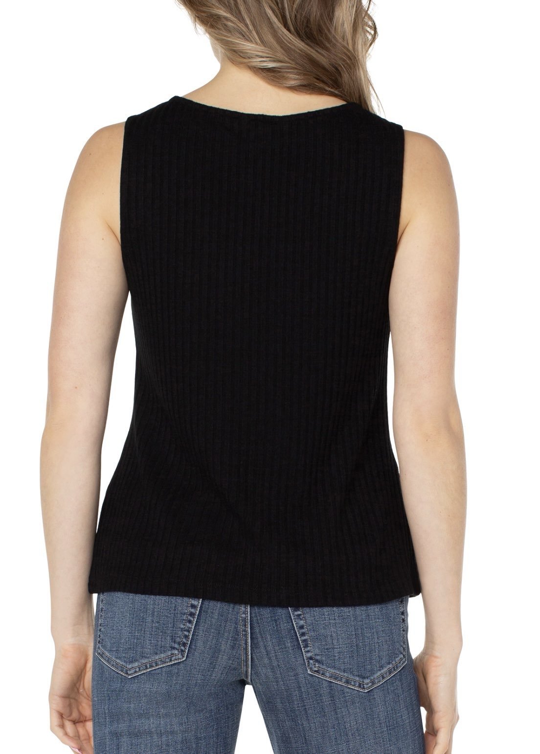 Liverpool Women's Sleeveless High Boatneck Knit Top - OLIVIA'S