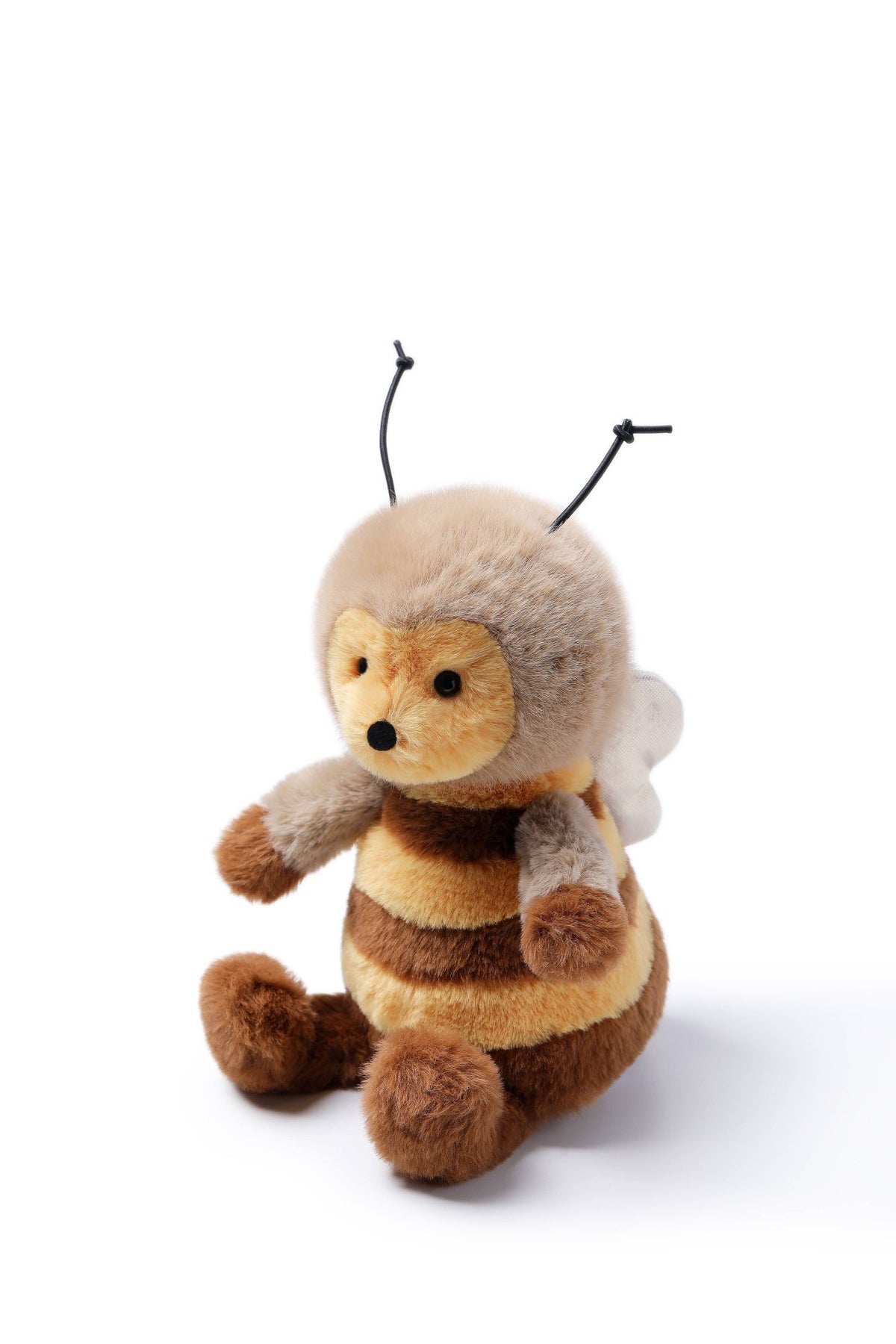 McHugs Brownie Bee Weighted Plush Animal 7" - OLIVIA'S