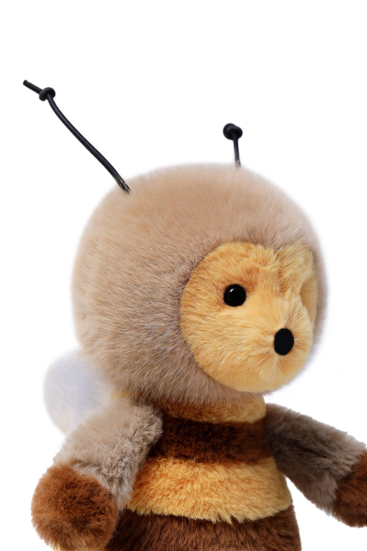 McHugs Brownie Bee Weighted Plush Animal 7" - OLIVIA'S