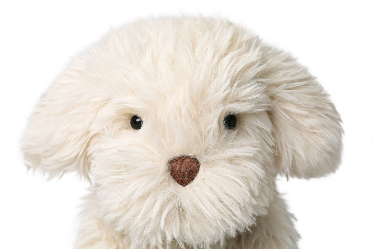 McHugs Ham Sheepdog Weighted Plush Animal 10" - OLIVIA'S