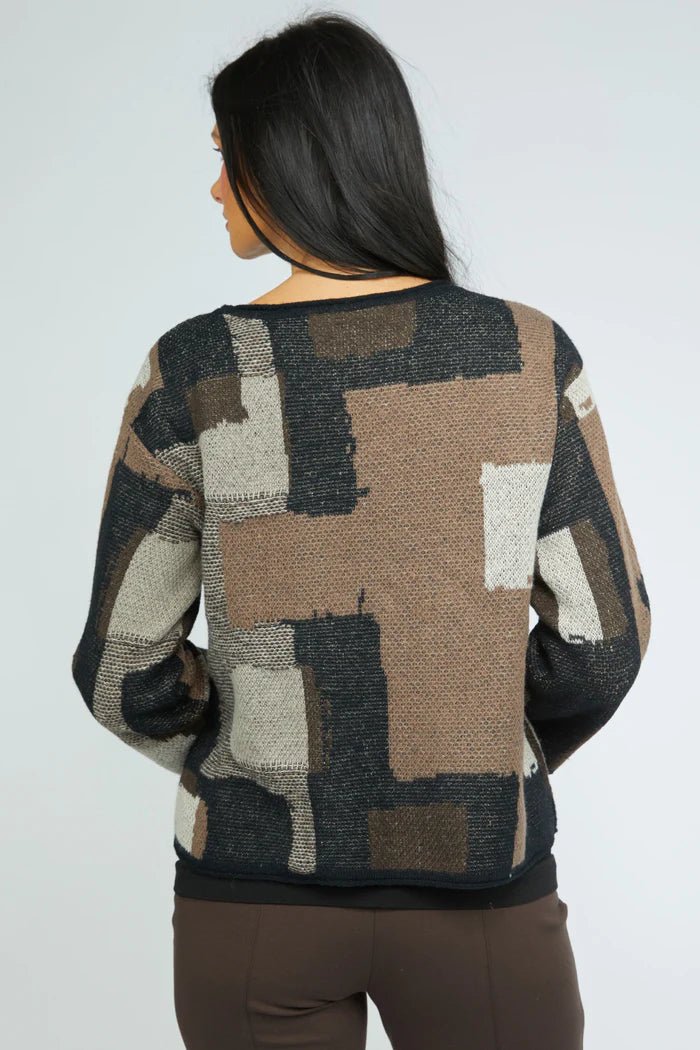 Olivia by Habitat Modern Collage Sweater - OLIVIA'S