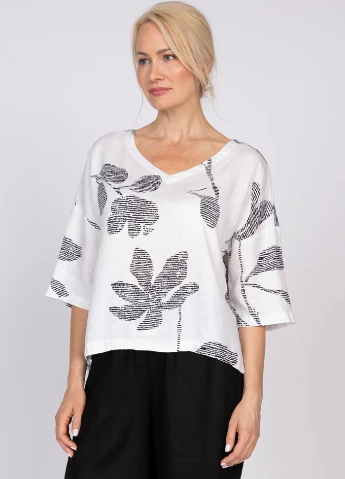 Olivia Women's Amplified Floral Tessa Top - OLIVIA'S