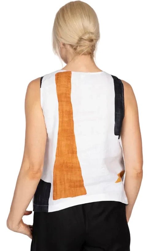 Olivia Women's Coastal Colorblock Sunset Tank - OLIVIA'S