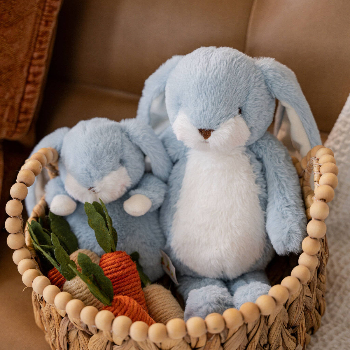 Tiny Nibble 8" Bunny - Maui Blue - OLIVIA'S