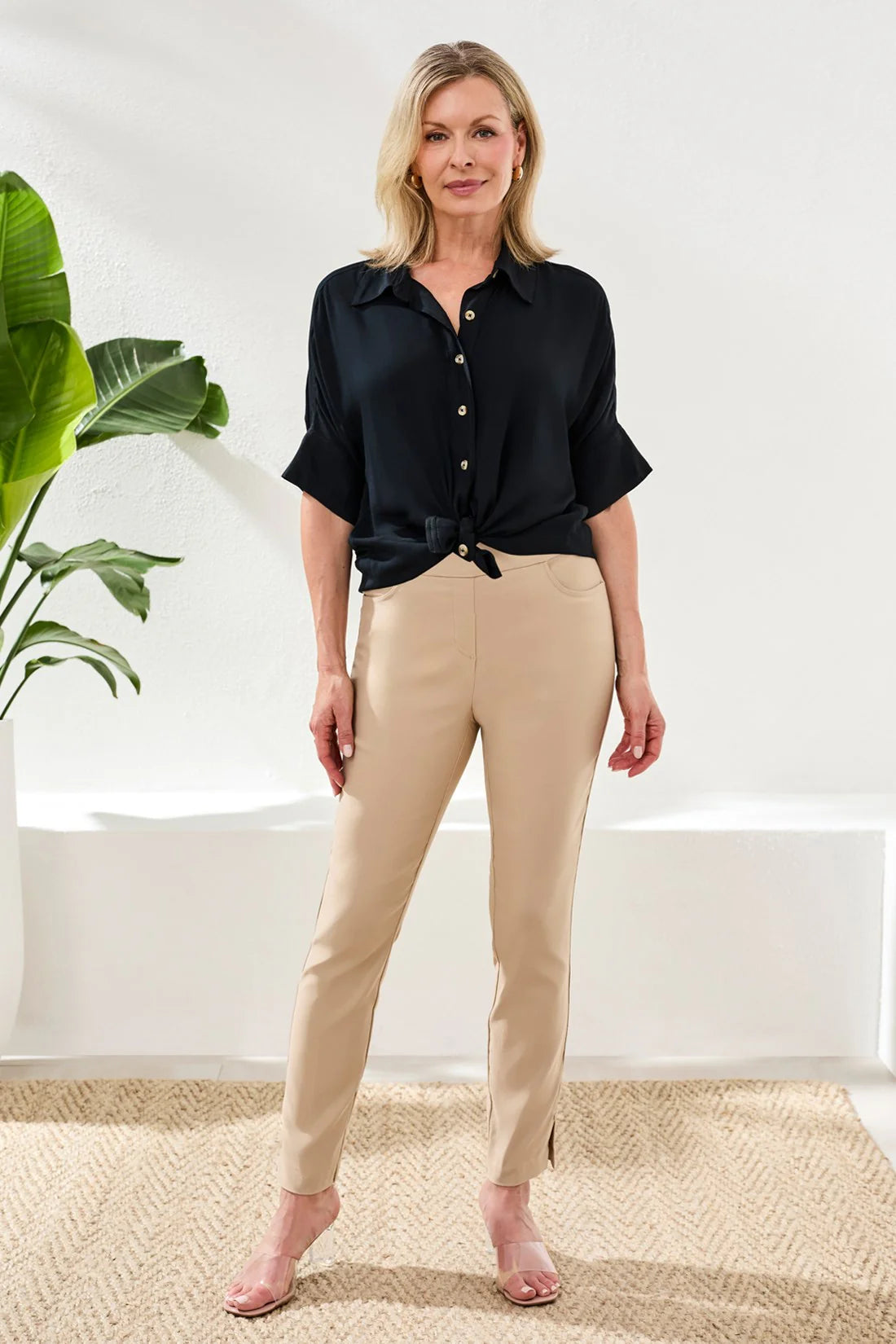 Flatten It Slim Pull-On Ankle Pant*