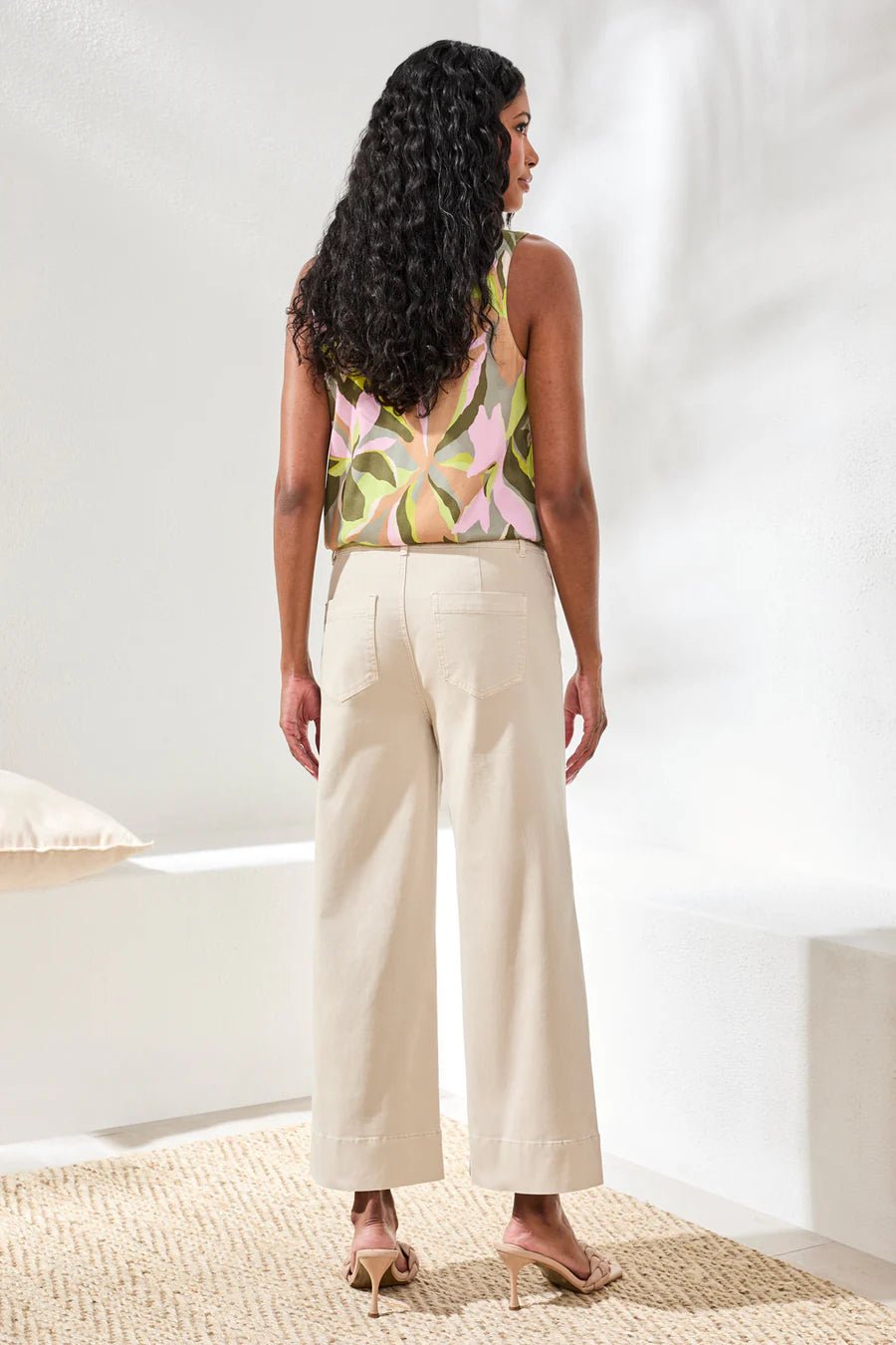 Tribal High Rise Palazzo Pant* - OLIVIA'S