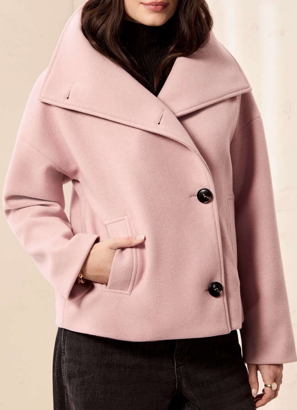 Tribal Lofty chic funnel nk jkt pinkfrost - OLIVIA'S