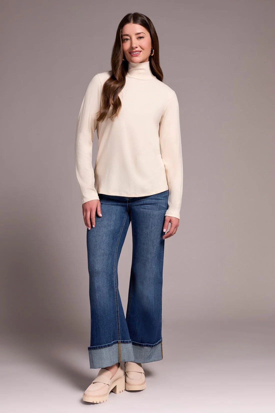Tribal Long Sleeve Turtle Neck - OLIVIA'S